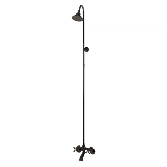 Kingston Brass Vintage Shower Combo, Oil Rubbed Bronze