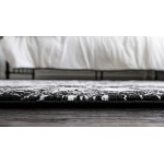 Rug Unique Loom Portland White Round 3' 0 x 3' 0