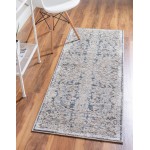 Rug Unique Loom Portland Beige Runner 2' 2 x 12' 0