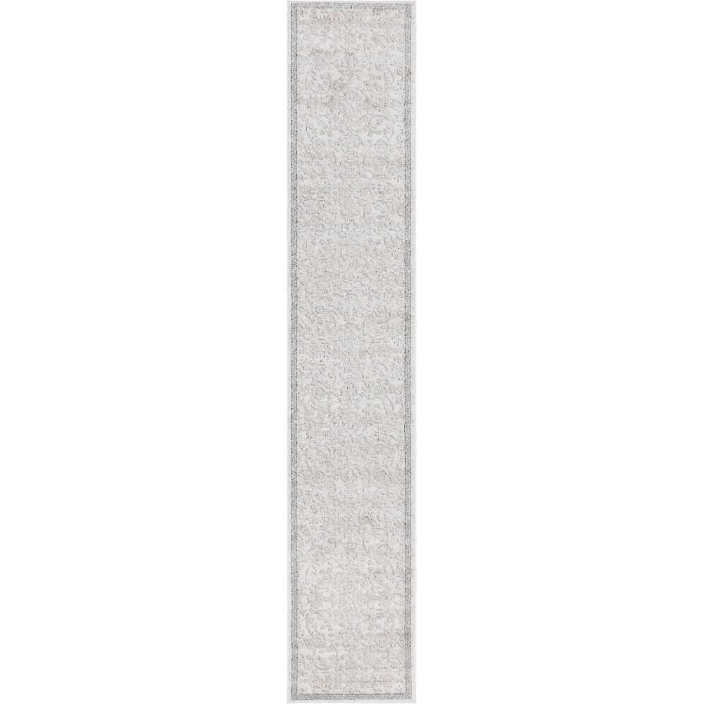 Rug Unique Loom Portland Ivory Runner 2' 2 x 12' 0 Rug Unique Loom Portland Ivory Runner 2' 2 x 12' 0