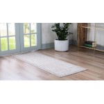 Rug Unique Loom Portland Ivory Runner 2' 2 x 12' 0