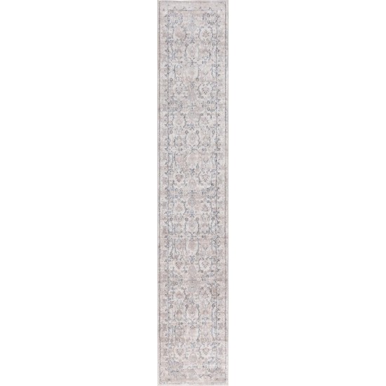 Rug Unique Loom Portland Ivory Runner 2' 2 x 12' 0