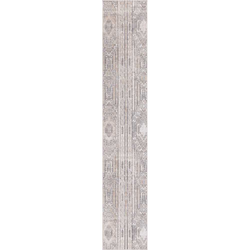 Rug Unique Loom Portland Tan Runner 2' 2 x 12' 0 Rug Unique Loom Portland Tan Runner 2' 2 x 12' 0