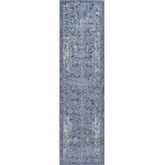 Rug Unique Loom Portland Blue Runner 2' 2 x 8' 0