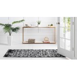 Rug Unique Loom Portland White Runner 2' 2 x 8' 0