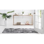 Rug Unique Loom Portland White Runner 2' 2 x 8' 0