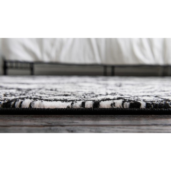 Rug Unique Loom Portland White Runner 2' 2 x 8' 0
