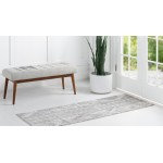Rug Unique Loom Portland Gray Runner 2' 2 x 8' 0