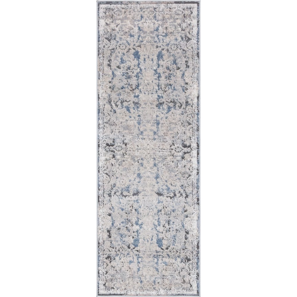 Rug Unique Loom Portland Beige Runner 2' 2 x 6' 0