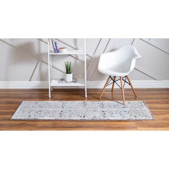 Rug Unique Loom Portland Beige Runner 2' 2 x 6' 0