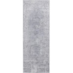 Rug Unique Loom Portland Light Gray Runner 2' 2 x 6' 0