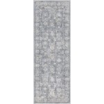 Rug Unique Loom Portland Gray Runner 2' 2 x 6' 0