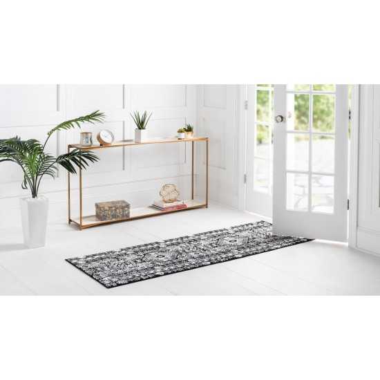 Rug Unique Loom Portland White Runner 2' 2 x 6' 0