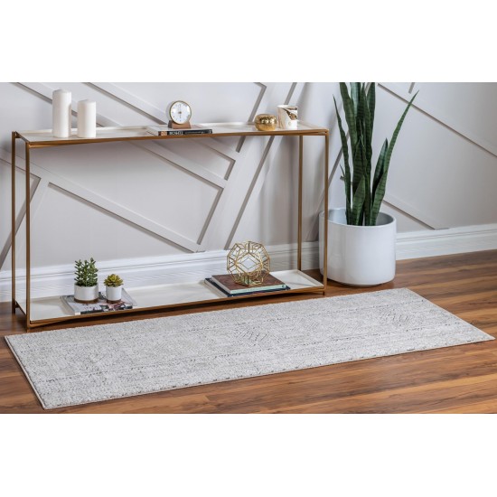 Rug Unique Loom Portland Tan Runner 2' 2 x 6' 0