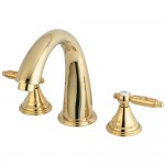 Kingston Brass Georgian Roman Tub Faucet, Polished Brass