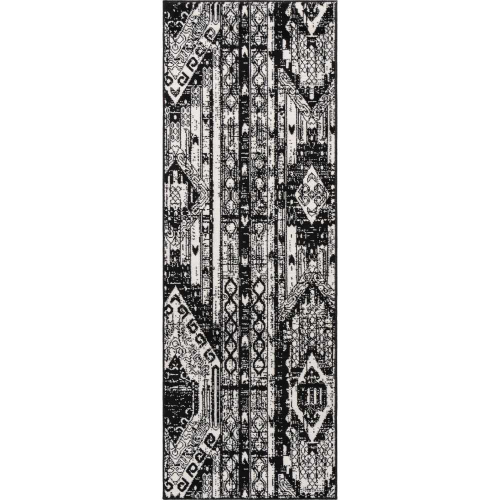 Rug Unique Loom Portland White Runner 2' 2 x 6' 0 Rug Unique Loom Portland White Runner 2' 2 x 6' 0