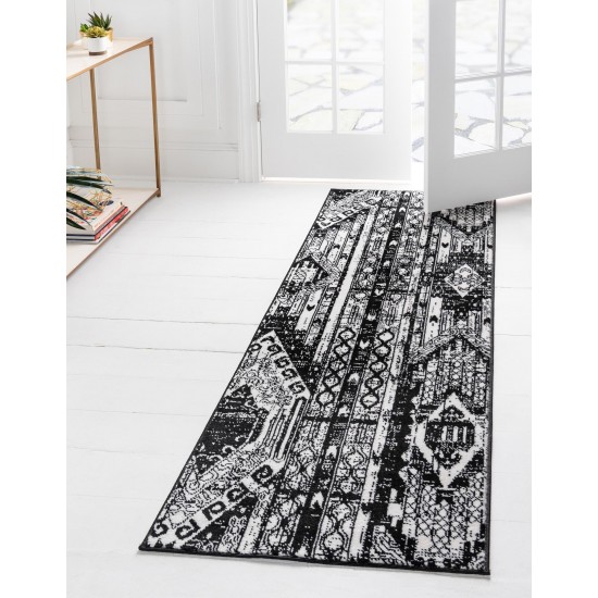 Rug Unique Loom Portland White Runner 2' 2 x 6' 0