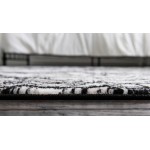 Rug Unique Loom Portland White Runner 2' 2 x 6' 0
