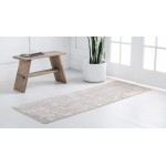 Rug Unique Loom Portland Tan Runner 2' 2 x 6' 0