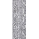 Rug Unique Loom Portland Gray Runner 2' 2 x 6' 0