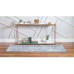 Rug Unique Loom Portland Blue Runner 2' 2 x 6' 0