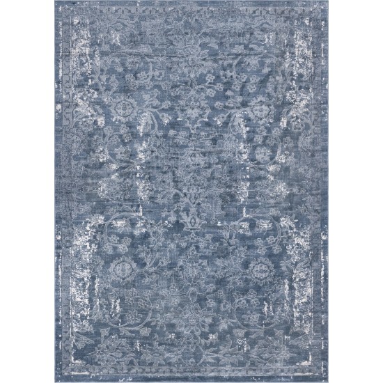 Rug Unique Loom Portland Blue Rectangular 10' 0 x 14' 0