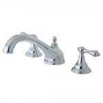 Kingston Brass Vintage Roman Tub Faucet, Polished Chrome