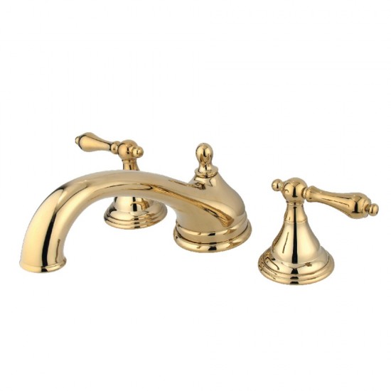 Kingston Brass Vintage Roman Tub Faucet, Polished Brass