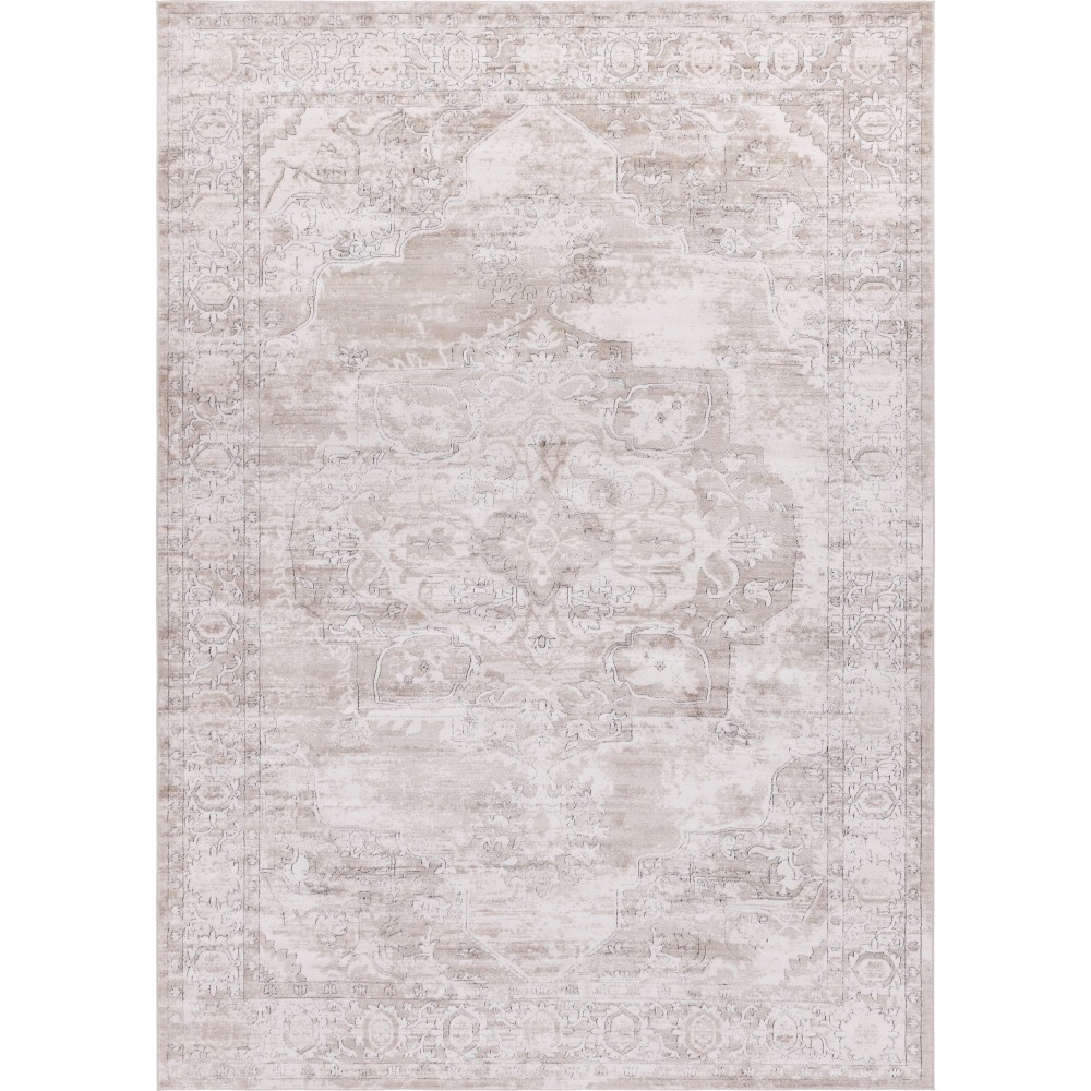 Rug Unique Loom Portland Beige Rectangular 10' 0 x 14' 0