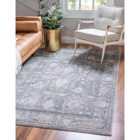 Rug Unique Loom Portland Gray Rectangular 10' 0 x 14' 0