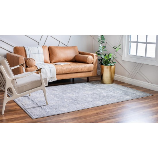 Rug Unique Loom Portland Gray Rectangular 10' 0 x 14' 0