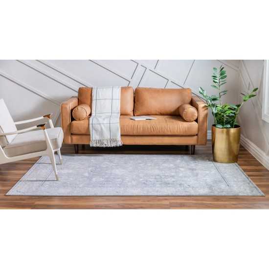 Rug Unique Loom Portland Gray Rectangular 10' 0 x 14' 0