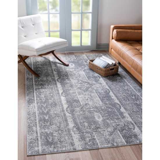 Rug Unique Loom Portland Gray Rectangular 10' 0 x 14' 0