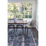 Rug Unique Loom Portland Blue Rectangular 10' 0 x 14' 0