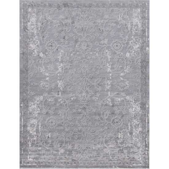 Rug Unique Loom Portland Gray Rectangular 10' 0 x 13' 0