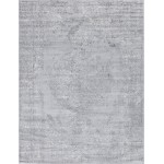 Rug Unique Loom Portland Light Gray Rectangular 10' 0 x 13' 0