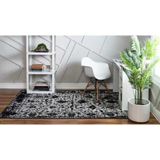 Rug Unique Loom Portland White Rectangular 10' 0 x 13' 0