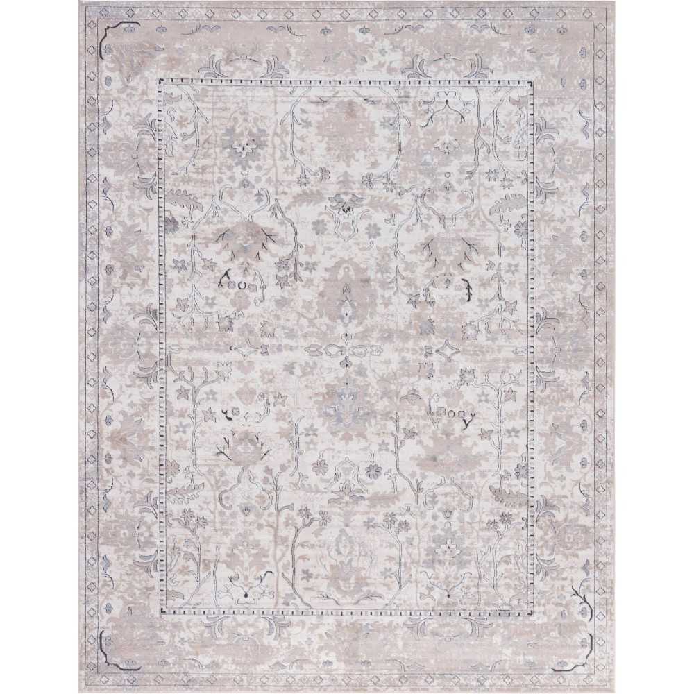 Rug Unique Loom Portland Ivory Rectangular 10' 0 x 13' 0