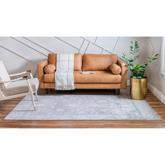 Rug Unique Loom Portland Gray Rectangular 10' 0 x 13' 0
