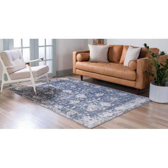 Rug Unique Loom Portland Blue Rectangular 10' 0 x 13' 0