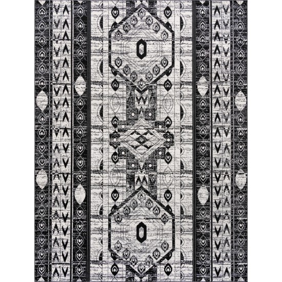 Rug Unique Loom Portland White Rectangular 10' 0 x 13' 0