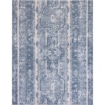 Rug Unique Loom Portland Blue Rectangular 10' 0 x 13' 0