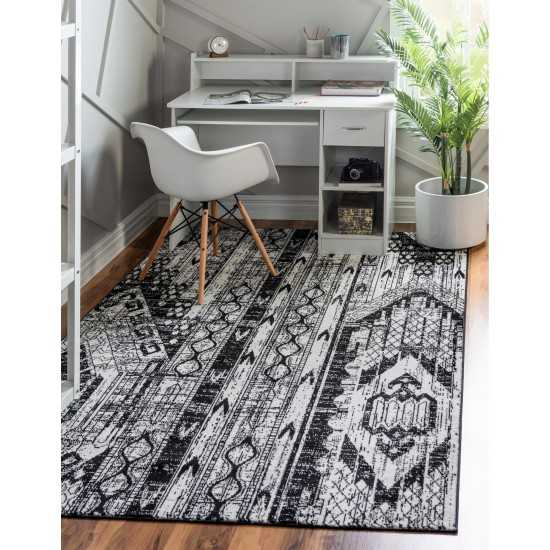 Rug Unique Loom Portland White Rectangular 10' 0 x 13' 0