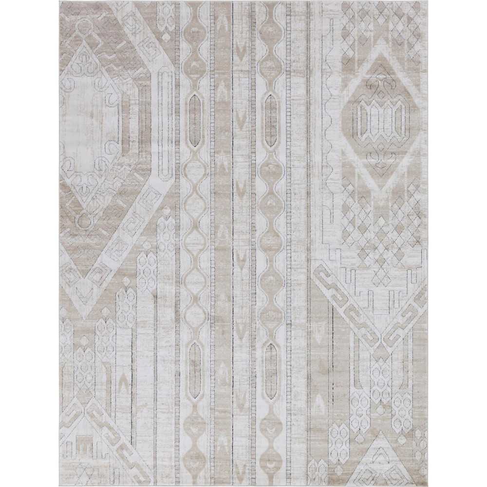 Rug Unique Loom Portland Tan Rectangular 9' 0 x 12' 0 Rug Unique Loom Portland Tan Rectangular 9' 0 x 12' 0