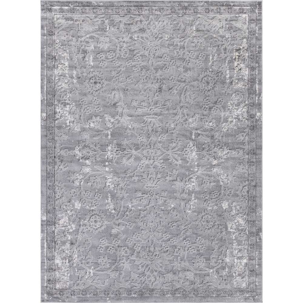 Rug Unique Loom Portland Gray Rectangular 8' 0 x 11' 0 Rug Unique Loom Portland Gray Rectangular 8' 0 x 11' 0