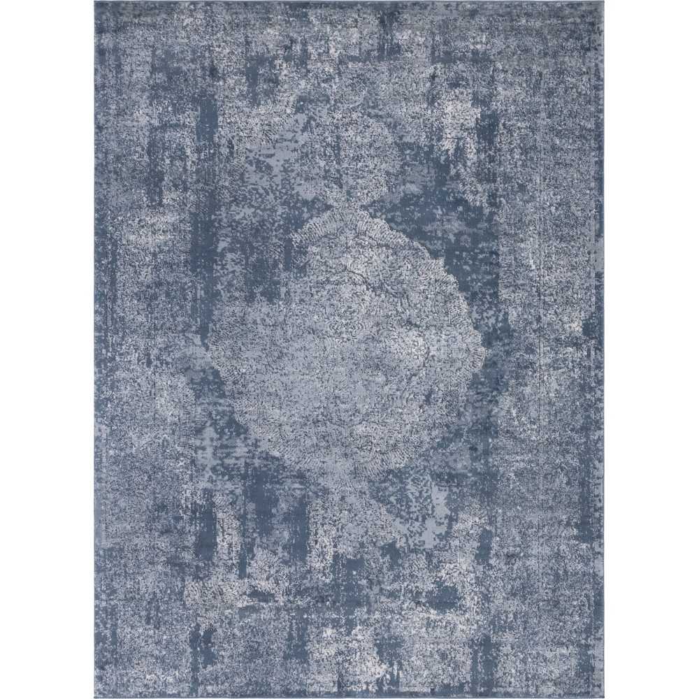 Rug Unique Loom Portland Blue Rectangular 8' 0 x 11' 0 Rug Unique Loom Portland Blue Rectangular 8' 0 x 11' 0