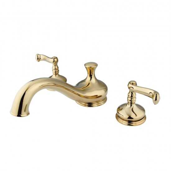 Kingston Brass Royale Roman Tub Faucet, Polished Brass