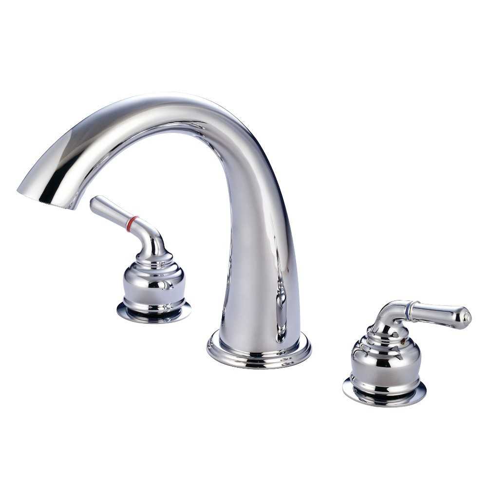 Kingston Brass Roman Tub Faucet, Polished Chrome