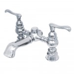 Kingston Brass Vintage 7-Inch Deck Mount Tub Faucet, Polished Chrome