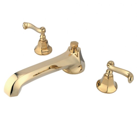 Kingston Brass Roman Tub Faucet, Polished Brass